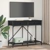 vidaXL Konsolentisch Schwarz Eichen-Optik 100 x 39 x 78,5 cm 882808 Bild 4