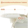 OUNUO Hochstuhl Baby 2 in 1 Kindersitz Multfunktional Kinderstuhl Kinderhochstuhl Bild 2