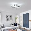 Riserva LED Deckenleuchte LED Deckenleuchte Chrom 30W 6500K Deckenlampe modern Bild 3