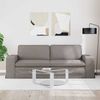 vidaXL Sofa Taupe 222 x 80 x 82 cm Stoff 42024401 Bild 3