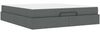 vidaXL Bettgestell mit Matratze 2 pcs Dunkelgrau Stoff 3399509 Bild 5