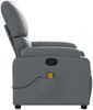 vidaXL Massagesessel Grau Kunstleder 373444 Bild 5