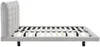 Vente-unique - NISATIO Bett Stoff Grau - B 219 cm x H 107 cm x L 186 cm Bild 5