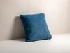 Micadoni Kissen Mono Samt Blau Bild 2