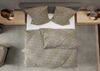 Mako Satin Bettwäsche orientalisch Dots braun Garnitur 135x200 + 80x80 Bild 4