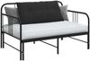 vidaXL Rückenkissen Schwarz 100 x 50 cm Cordstoff 42014767 Bild 3