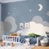 Bellabino 'Vere' Bodenbett 80x160 cm, weiß, Massivholz Kiefer, Montessori Kinderbett mit Rausfallschutz und Lattenrost