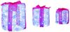 vidaXL Geschenkbox Dekoration 3 pcs Blau 20 x 20 x 21 cm Acryl 42019086 Bild 4