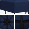 vidaXL Pavillon 3 x 3 m Blau Polyester und Stahl 190 gsm 900331 Bild 5