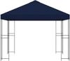 vidaXL Pavillon 3 x 3 m Blau Polyester und Stahl 190 gsm 900331 Bild 4