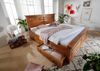 Bett Akazie 180x200x114 honig lackiert OXFORD #0310 Bild 5