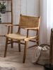 SIT&CHAIRS Armlehnstuhl Teak Rattan Natur Bild 4