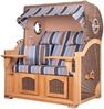 Strandkorb Komplettset - bene living - Ammersee Grande XL Teak - PE grau - Modell 580 - inkl. Liftersystem Bild 3