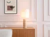 Vente-unique - ZAPANA Table lamp Stein BeigeWeiß - B 25 cm x H 58 cm x L 25 cm Bild 5