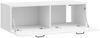 vidaXL Wandmontierter TV-Schrank Hochglanz Weiß 98 x 41 x 30 cm 899379 Bild 3
