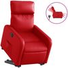 vidaXL Relaxsessel mit Aufstehhilfe Elektrisch Rot Kunstleder 3206768 Bild 2