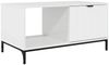 vidaXL Couchtisch Hochglanz Weiß 90 x 49 x 46 cm Holzwerkstoff 883448 Bild 2