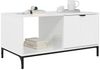 vidaXL Couchtisch Hochglanz Weiß 90 x 49 x 46 cm Holzwerkstoff 883448 Bild 3