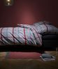 Fleuresse Lech Edelflanell Bettwäsche 240x220 Karo beige rot grau 604385-04 Bild 2