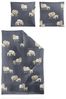Irisette Biber Bettwäsche Panda 8545-20 Schafe Anthrazit Grau 135x200 Bild 4