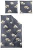 Irisette Biber Bettwäsche Panda 8545-20 Schafe Anthrazit Grau 135x200 Bild 5