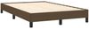Einzelbettgestell Design für Erwachsene ohne Matratze Dunkelbraun 120x190 cm Stoff d4454e Bild 3