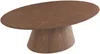 Vente-unique - ANTELADA Couchtisch Holz, Platte Braun - B 60 cm x H 40 cm x L 120 cm Bild 2