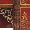 Casa Padrino Luxus Barock Konsole im asiatischen Stil 145 cm - Barock Möbel Bild 3