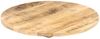 vidaXL Tischplatte Massivholz Mango Rund 25-27 mm 50 cm 286005 Bild 5