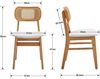 WAHSON OFFICE CHAIRS Esszimmerstuhl Rattansessel 2/4er Set, Küchenstuhl Bild 2