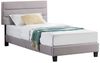 CARO-Möbel Polsterbett TUSCON, Polsterbett 90x200 cm mit Stoff Bettgestell Jugendbett Einzelbett Bild 5