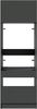 BASIC by Balculina Waschmaschinenumbauschrank Washhome B/T/H 68x200x68 cm (1-St) Breite 68cm, ausziebarer Tablerboden Bild 3