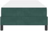 vidaXL Boxspringbett mit Matratze Dunkelgrün 80 x 220 cm Stoff 3398770 Bild 5