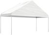 vidaXL Pavillon mit Dach Weiß 17,84x5,88x3,75 m Polyethylen 3155524 Bild 2