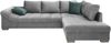 Polsterecke >Althea< Schlaffunktio, Rutschem, Bezug silber - 298x65x202 (BxHxT) Bild 5