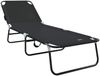 vidaXL Klappbare Sonnenliege 2 pcs Schwarz 188 x 57 x 86,5 cm 42003147 Bild 4