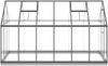 vidaXL Gewächshaus mit Fundamentrahmen Anthrazit 334x169x202 cm Alu 3266331 Bild 4