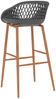 Barhocker 4 Stk. Grau [248166] Bild 5