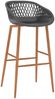 Barhocker 4 Stk. Grau [248166] Bild 2
