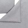 Estella Bettwäsche Takoma 6873 810 Grau Mako Interlock Jersey 200 x 220 + 2x 80 x 80 cm Bild 4