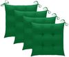 vidaXL Gartenstühle 4 Stk. mit Kissen Massivholz Akazie 3078490 Bild 5
