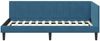 vidaXL Eckbettgestell mit Kopfteil Blau 100 cm x 200 cm Samt 42016357 Bild 5