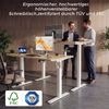 HOMALL Schreibtisch Höhenverstellbarer Schreibtisch elektrischer mit 2 Motoren (25 mm dicke, nahtlose, monolithische Tischplatten Keine gespleiBten Platten Vielsertig und hochwertig Erinnerung bei langerem Stehen, ostern geschenke) Bild 2