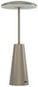 EGLO Tischleuchte PICCOLA, Ein-/Ausschalter, USB-Anschluss mit Ladefunktion, LED fest integriert, warmweiß - kaltweiß, dimmbare Nachttischlampe, Metall, Lampe für Balkon, IP54 Bild 3
