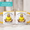 SpecialMe Tasse Kaffee-Tasse Faultier Design Geschenkidee Postboten Anti Stress, Keramik Bild 3