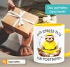 SpecialMe Tasse Kaffee-Tasse Faultier Design Geschenkidee Postboten Anti Stress, Keramik Bild 4