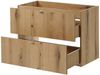 Waschtisch Skelbolu 80x57x39 cm Eicheoptik [en. casa] Bild 4