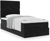 vidaXL Ottoman-Bett mit Matratzen Schwarz 80x200 cm Samt 3313507 Bild 4