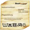 Bestlivings Kopfkissen, Kissen für die Badewanne (28x20 cm) - Nackenpolster Bild 2