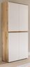Mehrzweckschrank Assino in weiß und Eiche 70 x 175 cm Bild 4